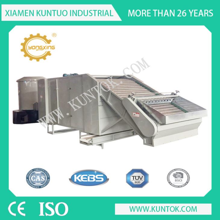 Continuous Chain Plate Tea Drying Machine Oil Type